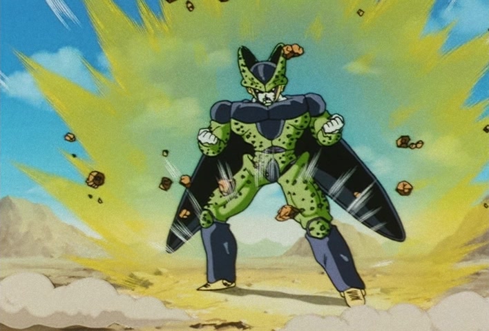 Dragon Ball Z Ep 187: Cell's Disaster!! The Destruction of His Perfect Body @ 05:54
