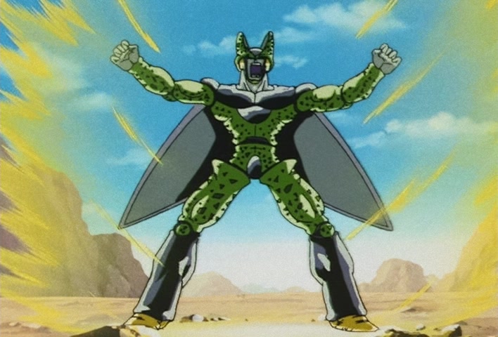Dragon Ball Z Ep 187: Cell's Disaster!! The Destruction of His Perfect Body @ 07:00