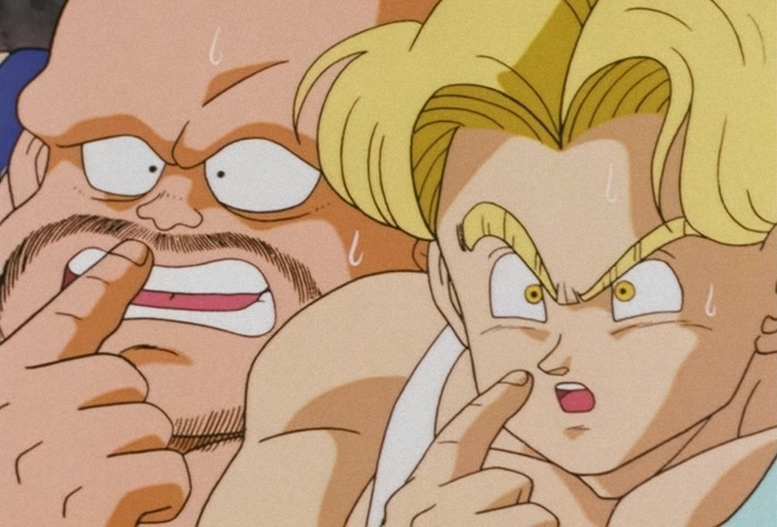 Dragon Ball Z Ep 187: Cell's Disaster!! The Destruction of His Perfect Body @ 08:51