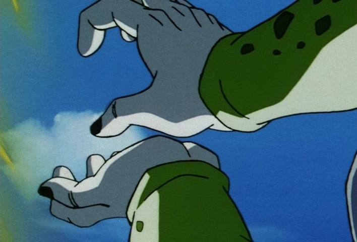 Dragon Ball Z Ep 187: Cell's Disaster!! The Destruction of His Perfect Body @ 10:47