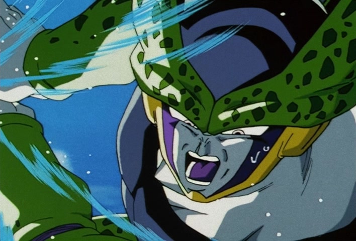 Dragon Ball Z Ep 187: Cell's Disaster!! The Destruction of His Perfect Body @ 10:58