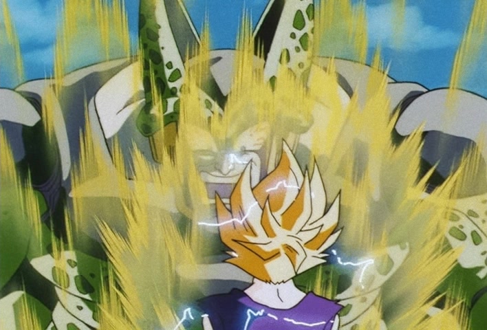 Dragon Ball Z Ep 188: Bye-Bye Everyone!! Goku's Last Instant Movement @ 02:56