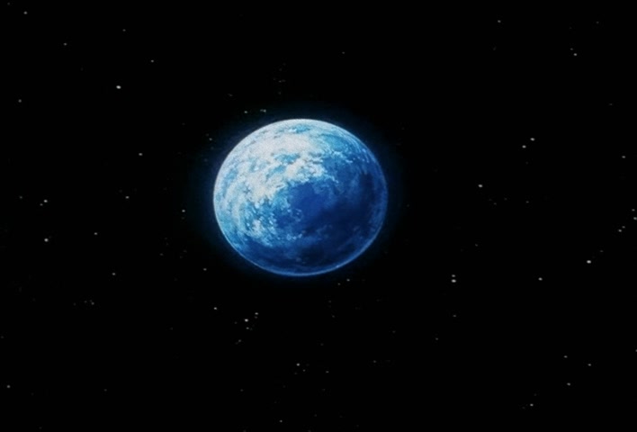 Dragon Ball Z Ep 188: Bye-Bye Everyone!! Goku's Last Instant Movement @ 03:30