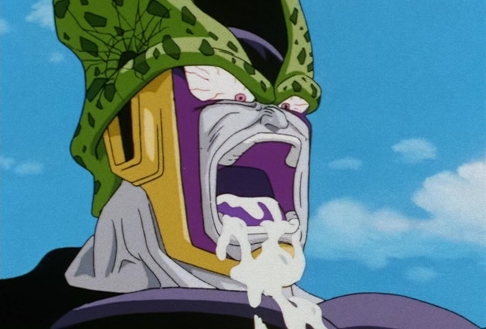Dragon Ball Z Ep 188: Bye-Bye Everyone!! Goku's Last Instant Movement @ 03:41