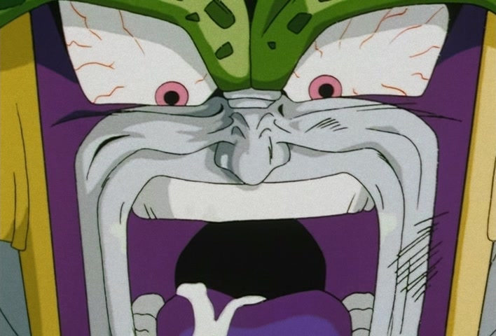 Dragon Ball Z Ep 188: Bye-Bye Everyone!! Goku's Last Instant Movement @ 03:46
