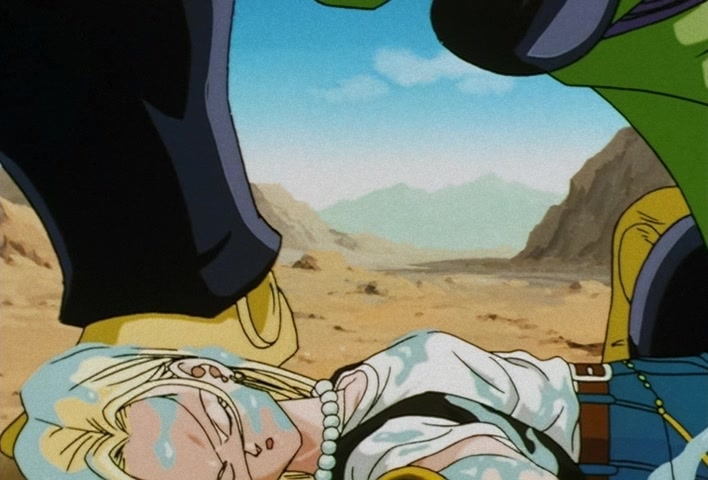 Dragon Ball Z Ep 188: Bye-Bye Everyone!! Goku's Last Instant Movement @ 03:52