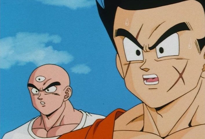 Dragon Ball Z Ep 188: Bye-Bye Everyone!! Goku's Last Instant Movement @ 04:53