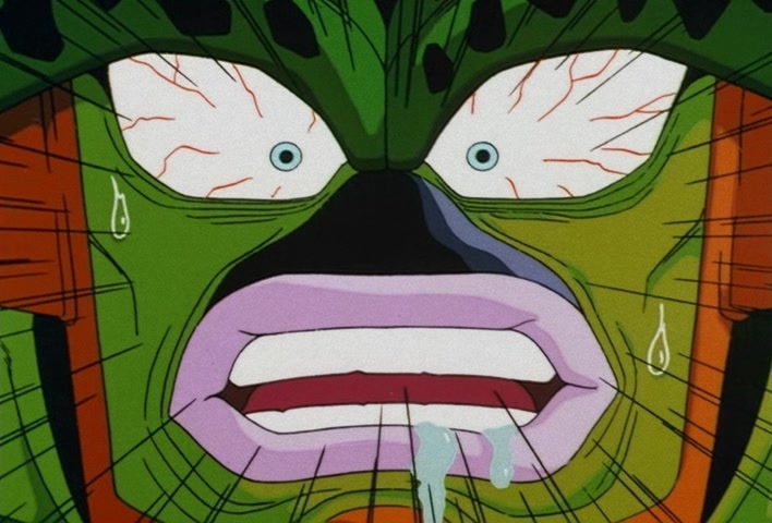 Dragon Ball Z Ep 188: Bye-Bye Everyone!! Goku's Last Instant Movement @ 05:09