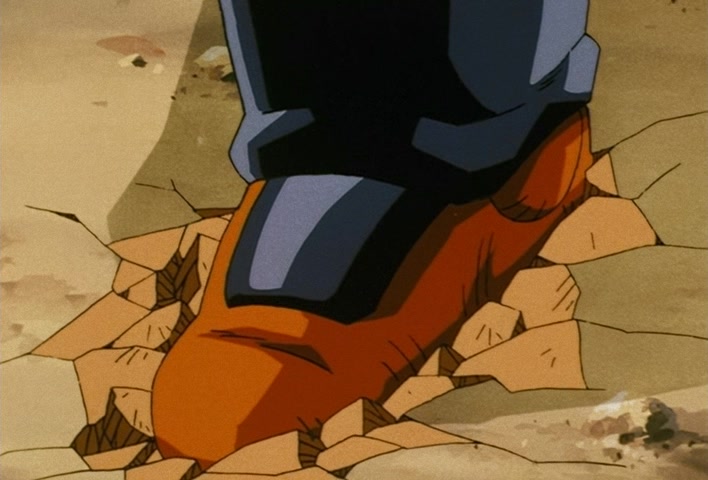 Dragon Ball Z Ep 188: Bye-Bye Everyone!! Goku's Last Instant Movement @ 05:48