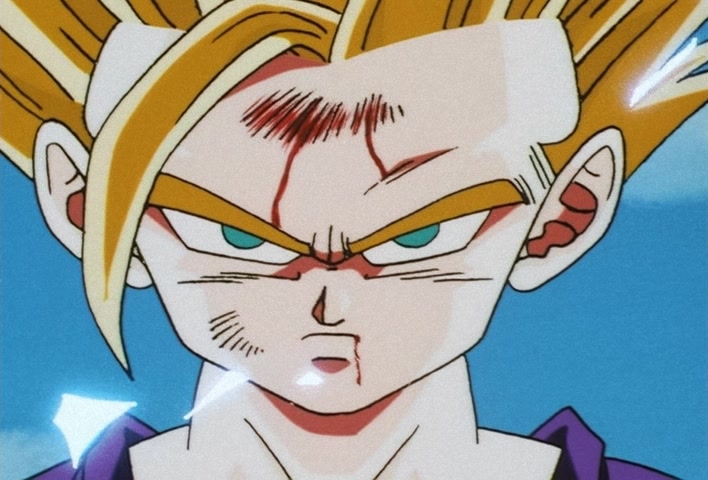 Dragon Ball Z Ep 188: Bye-Bye Everyone!! Goku's Last Instant Movement @ 05:54