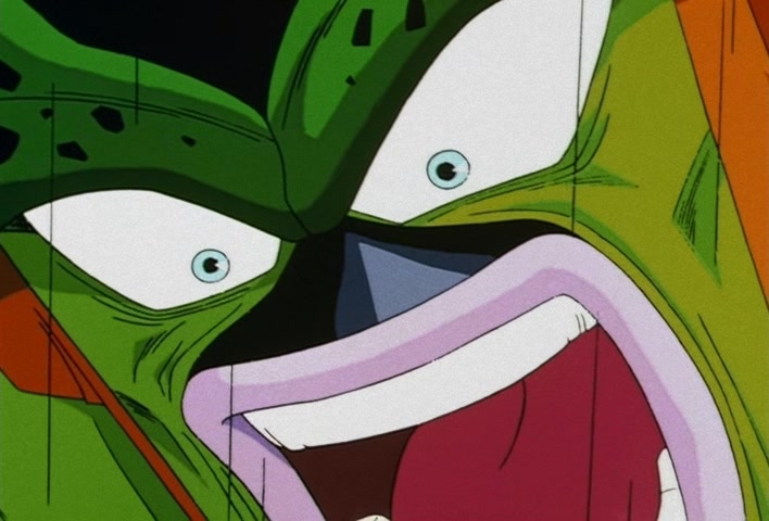 Dragon Ball Z Ep 188: Bye-Bye Everyone!! Goku's Last Instant Movement @ 07:11