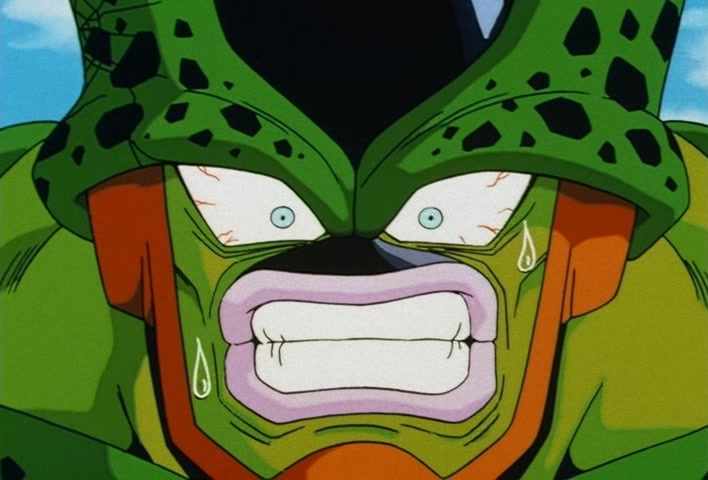 Dragon Ball Z Ep 188: Bye-Bye Everyone!! Goku's Last Instant Movement @ 07:44