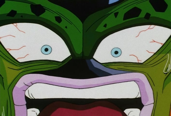 Dragon Ball Z Ep 188: Bye-Bye Everyone!! Goku's Last Instant Movement @ 07:55