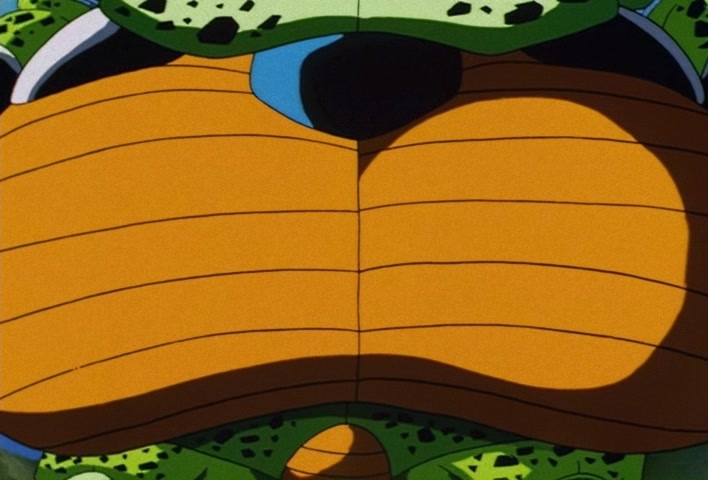 Dragon Ball Z Ep 188: Bye-Bye Everyone!! Goku's Last Instant Movement @ 08:28