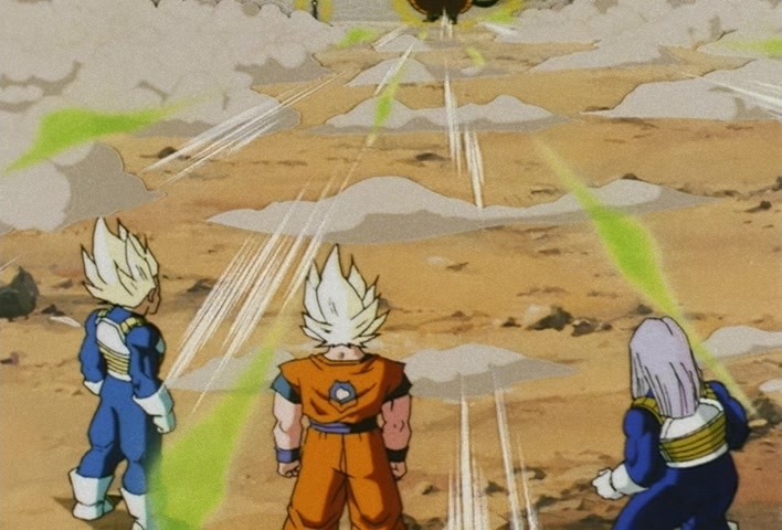 Dragon Ball Z Ep 188: Bye-Bye Everyone!! Goku's Last Instant Movement @ 08:40
