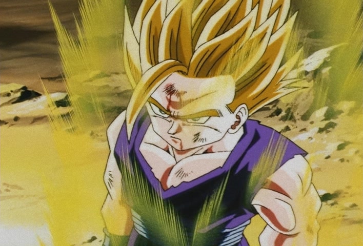 Dragon Ball Z Ep 188: Bye-Bye Everyone!! Goku's Last Instant Movement @ 08:56