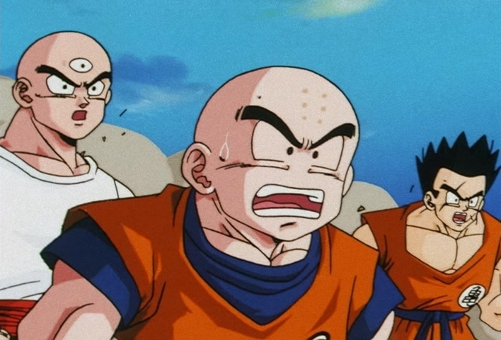Dragon Ball Z Ep 188: Bye-Bye Everyone!! Goku's Last Instant Movement @ 09:18