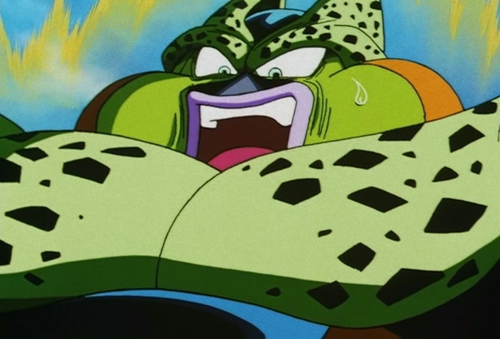 Dragon Ball Z Ep 188: Bye-Bye Everyone!! Goku's Last Instant Movement @ 09:24