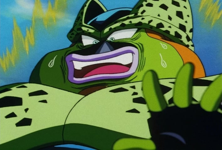 Dragon Ball Z Ep 188: Bye-Bye Everyone!! Goku's Last Instant Movement @ 09:35
