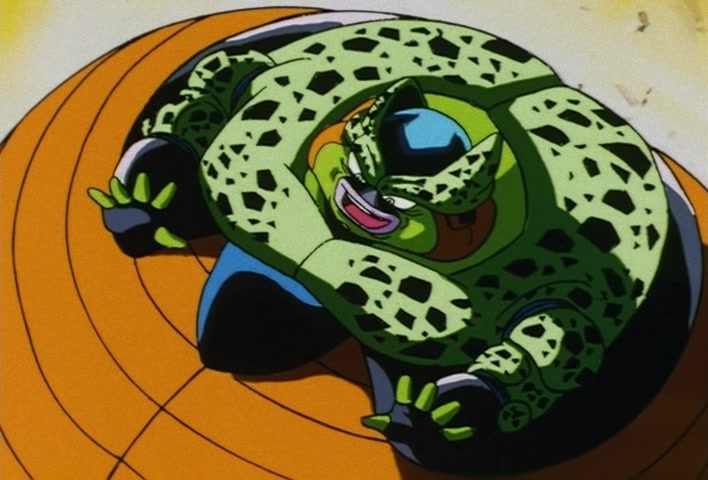 Dragon Ball Z Ep 188: Bye-Bye Everyone!! Goku's Last Instant Movement @ 09:40