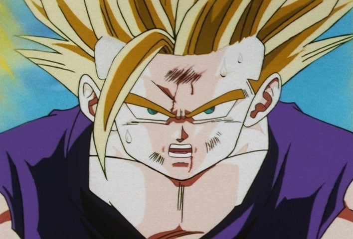 Dragon Ball Z Ep 188: Bye-Bye Everyone!! Goku's Last Instant Movement @ 10:47