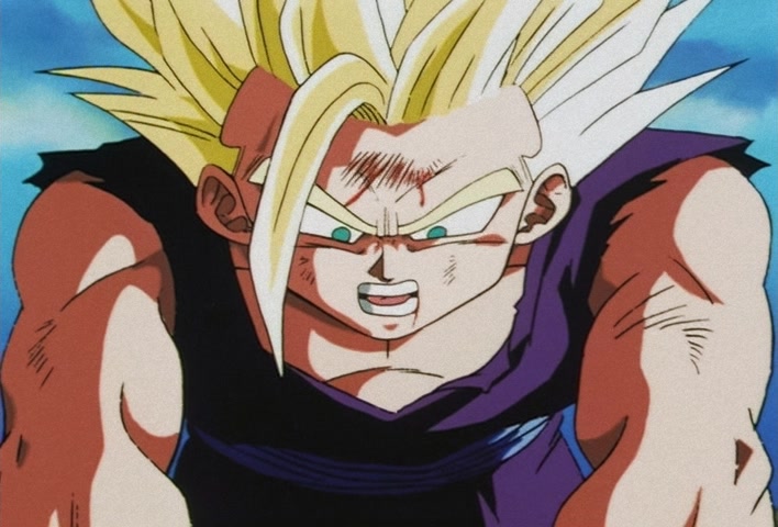 Dragon Ball Z Ep 188: Bye-Bye Everyone!! Goku's Last Instant Movement @ 11:09