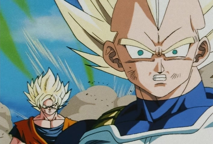 Dragon Ball Z Ep 188: Bye-Bye Everyone!! Goku's Last Instant Movement @ 11:37