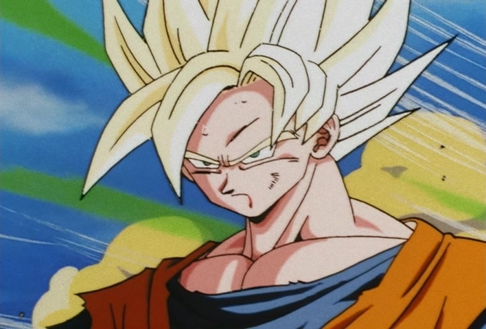 Dragon Ball Z Ep 188: Bye-Bye Everyone!! Goku's Last Instant Movement @ 11:48