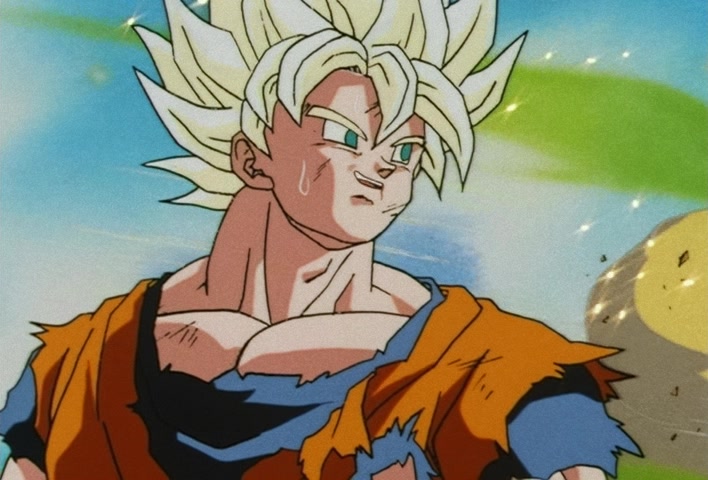 Dragon Ball Z Ep 188: Bye-Bye Everyone!! Goku's Last Instant Movement @ 12:04
