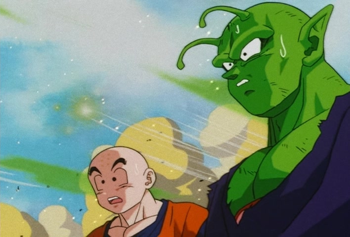 Dragon Ball Z Ep 188: Bye-Bye Everyone!! Goku's Last Instant Movement @ 12:10