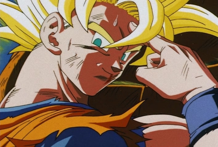 Dragon Ball Z Ep 188: Bye-Bye Everyone!! Goku's Last Instant Movement @ 13:27