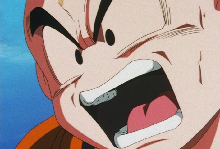 Dragon Ball Z Ep 188: Bye-Bye Everyone!! Goku's Last Instant Movement @ 13:49