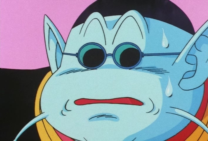 Dragon Ball Z Ep 188: Bye-Bye Everyone!! Goku's Last Instant Movement @ 14:01