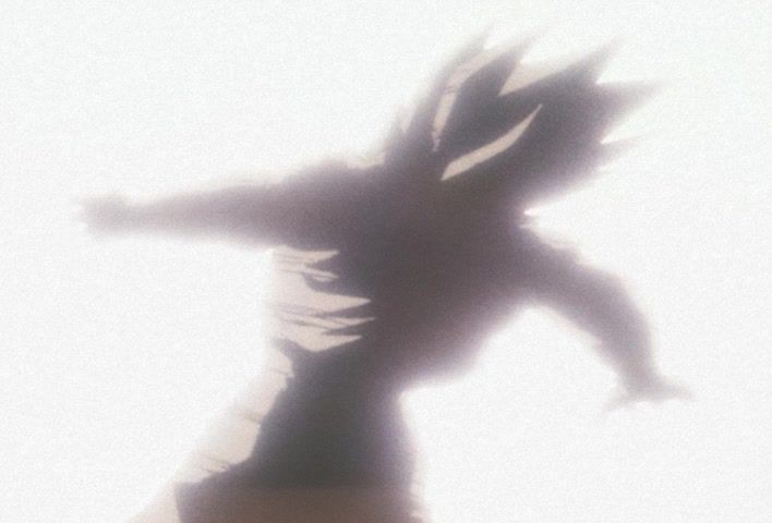 Dragon Ball Z Ep 188: Bye-Bye Everyone!! Goku's Last Instant Movement @ 14:39