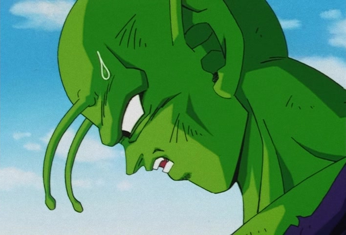 Dragon Ball Z Ep 188: Bye-Bye Everyone!! Goku's Last Instant Movement @ 15:40