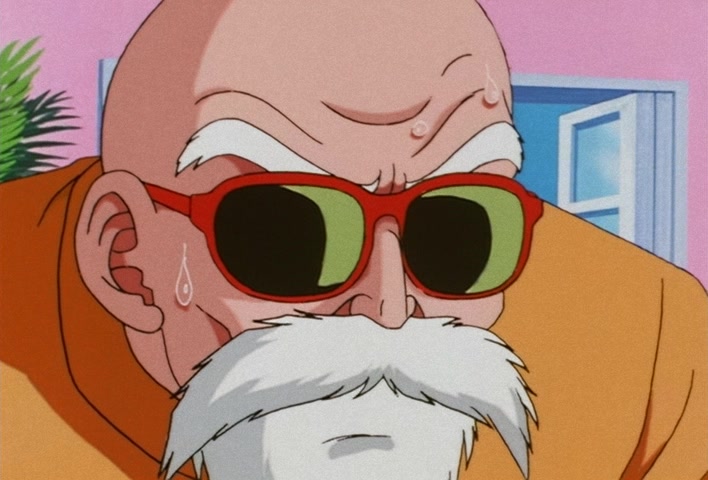 Dragon Ball Z Ep 188: Bye-Bye Everyone!! Goku's Last Instant Movement @ 16:19