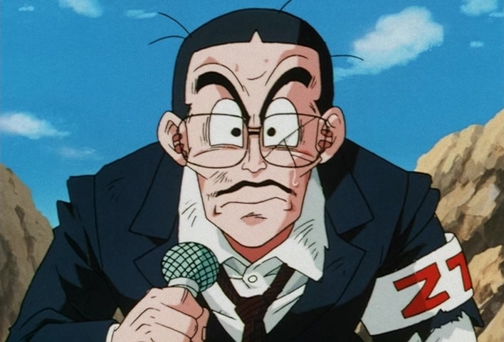 Dragon Ball Z Ep 188: Bye-Bye Everyone!! Goku's Last Instant Movement @ 16:52