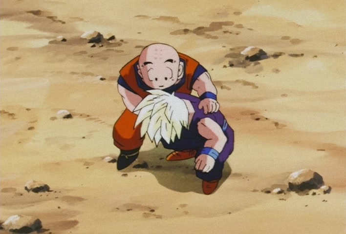 Dragon Ball Z Ep 188: Bye-Bye Everyone!! Goku's Last Instant Movement @ 18:04