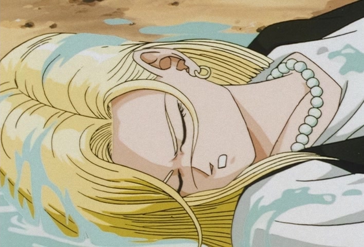 Dragon Ball Z Ep 188: Bye-Bye Everyone!! Goku's Last Instant Movement @ 18:26