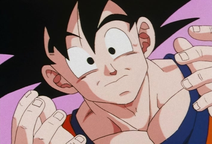 Dragon Ball Z Ep 188: Bye-Bye Everyone!! Goku's Last Instant Movement @ 19:38