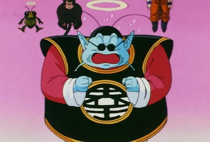 Dragon Ball Z Ep 188: Bye-Bye Everyone!! Goku's Last Instant Movement @ 20:06