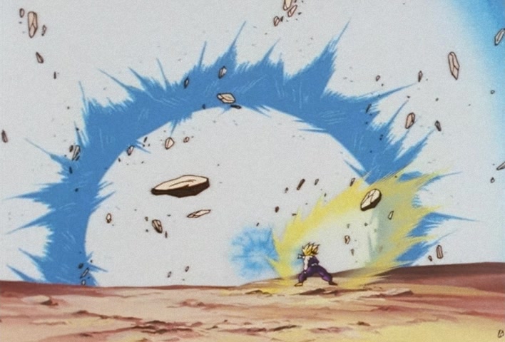 Dragon Ball Z Ep 191: The Fight is Over… Thank You, Son Goku @ 10:25