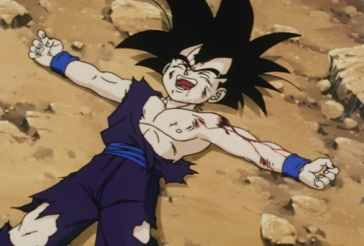 Dragon Ball Z Ep 192: I Will Carry On in the Afterlife!! Farewell with a Smile @ 03:29