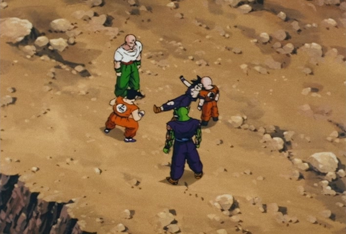 Dragon Ball Z Ep 192: I Will Carry On in the Afterlife!! Farewell with a Smile @ 03:44