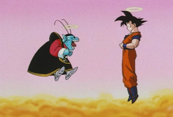 Dragon Ball Z Ep 192: I Will Carry On in the Afterlife!! Farewell with a Smile @ 09:58