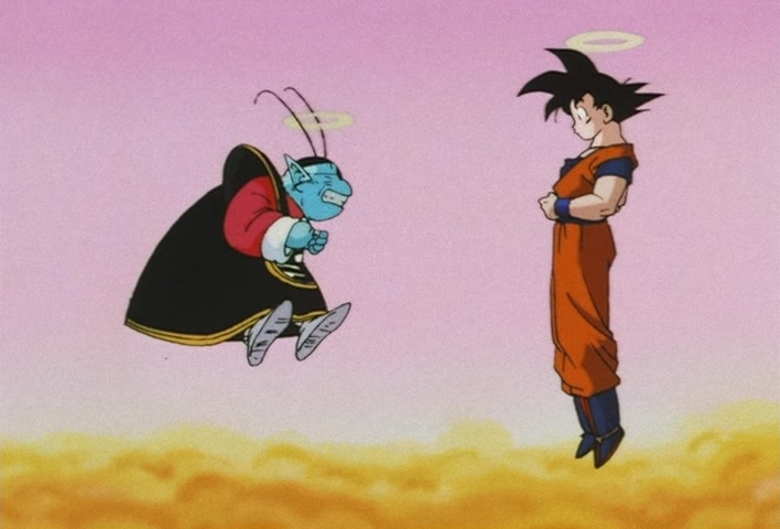 Dragon Ball Z Ep 192: I Will Carry On in the Afterlife!! Farewell with a Smile @ 10:02