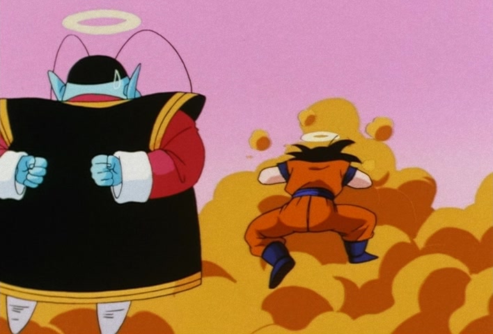 Dragon Ball Z Ep 192: I Will Carry On in the Afterlife!! Farewell with a Smile @ 10:17