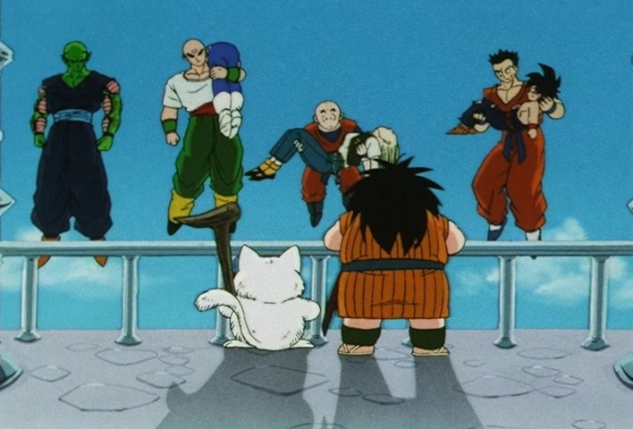 Dragon Ball Z Ep 192: I Will Carry On in the Afterlife!! Farewell with a Smile @ 10:40