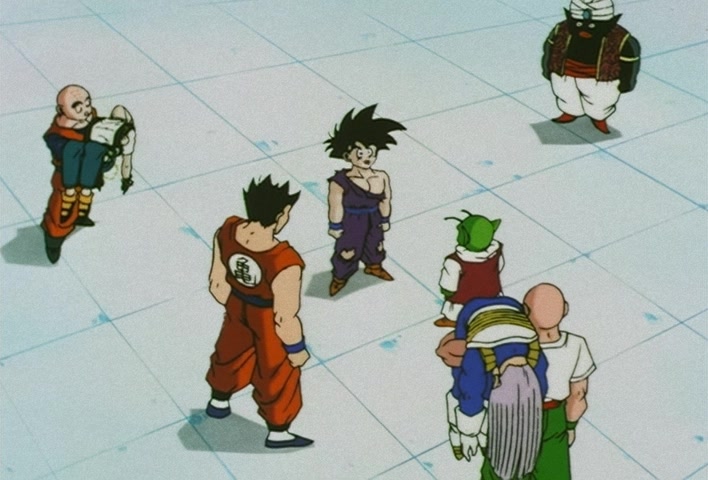 Dragon Ball Z Ep 192: I Will Carry On in the Afterlife!! Farewell with a Smile @ 11:51
