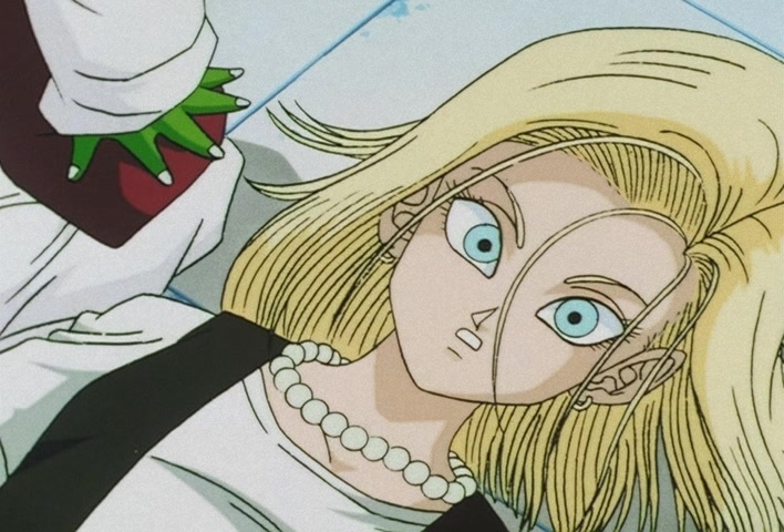 Dragon Ball Z Ep 192: I Will Carry On in the Afterlife!! Farewell with a Smile @ 12:34